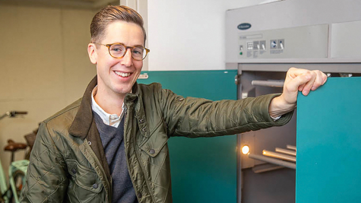 Bild på ordförande Fredric Tegebro